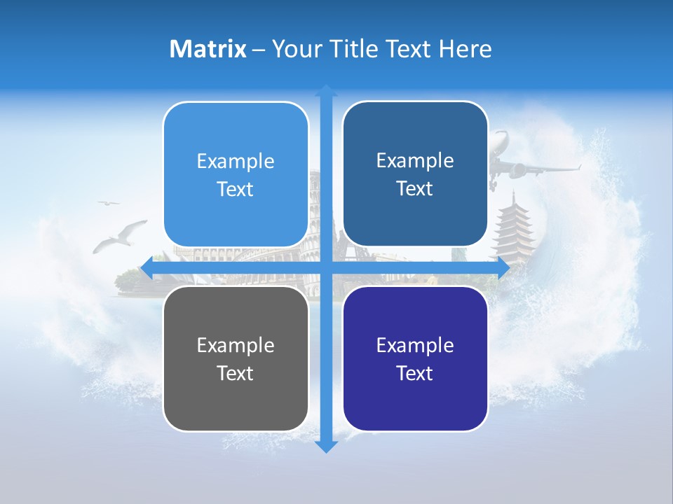 Landmark Australia Africa PowerPoint Template