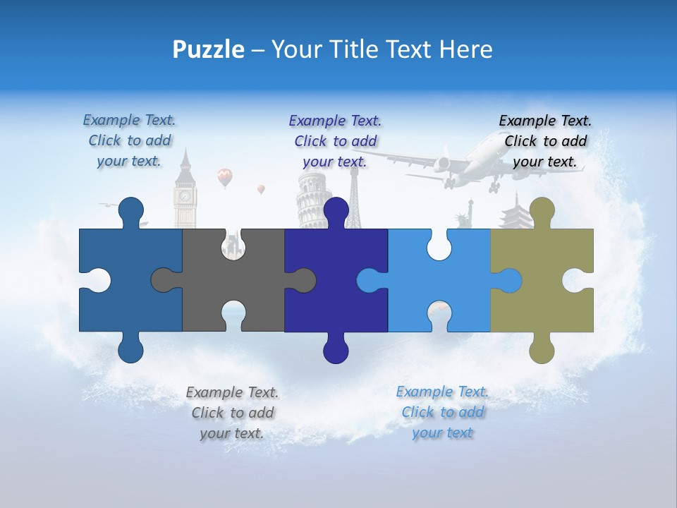 Landmark Australia Africa PowerPoint Template