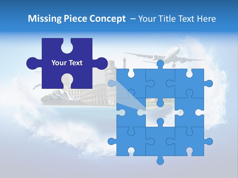 Landmark Australia Africa PowerPoint Template