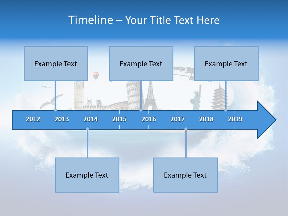 Landmark Australia Africa PowerPoint Template