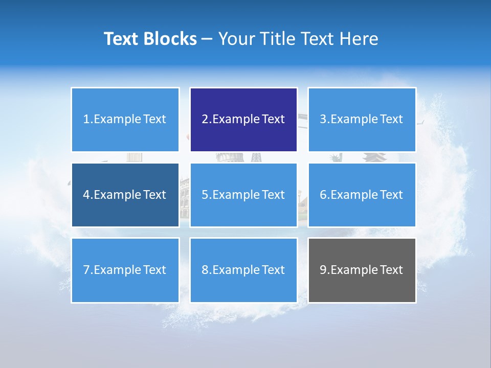 Landmark Australia Africa PowerPoint Template