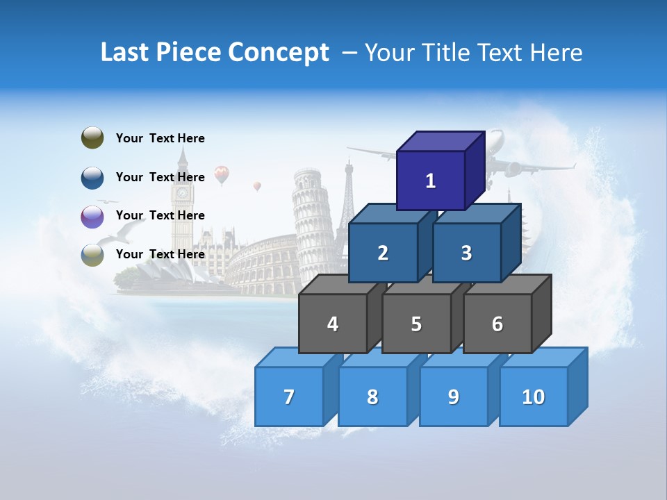 Landmark Australia Africa PowerPoint Template