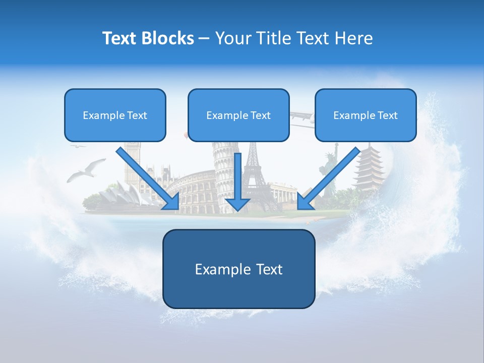 Landmark Australia Africa PowerPoint Template