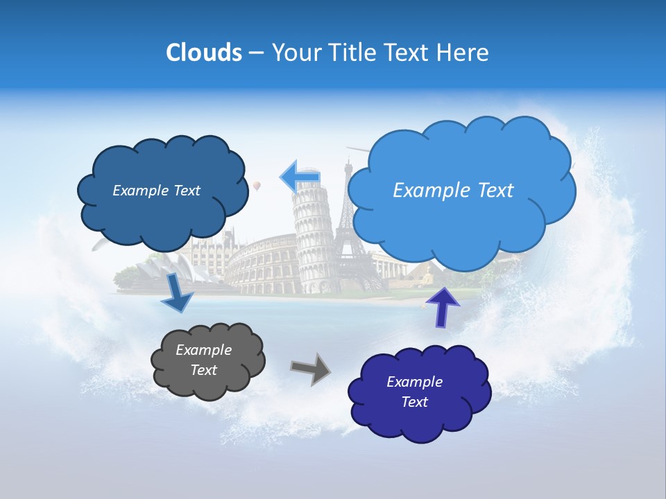 Landmark Australia Africa PowerPoint Template