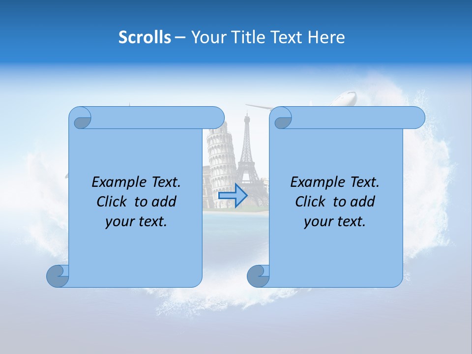 Landmark Australia Africa PowerPoint Template