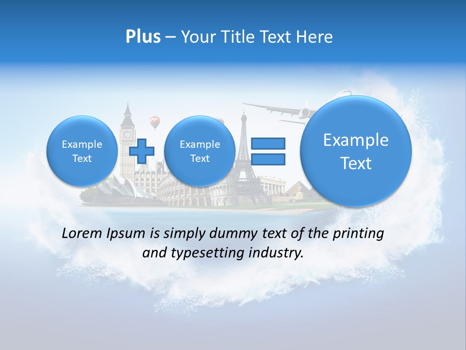 Landmark Australia Africa PowerPoint Template