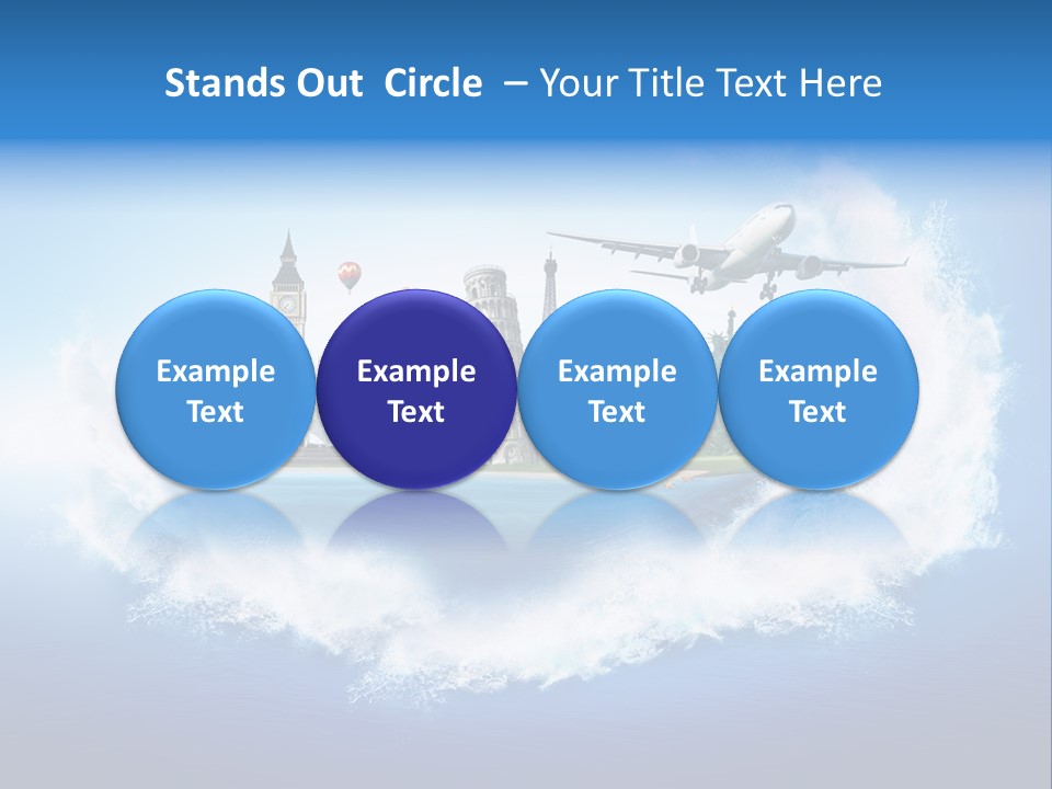 Landmark Australia Africa PowerPoint Template