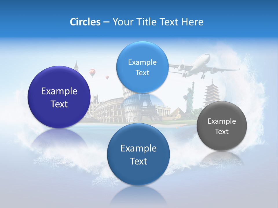 Landmark Australia Africa PowerPoint Template