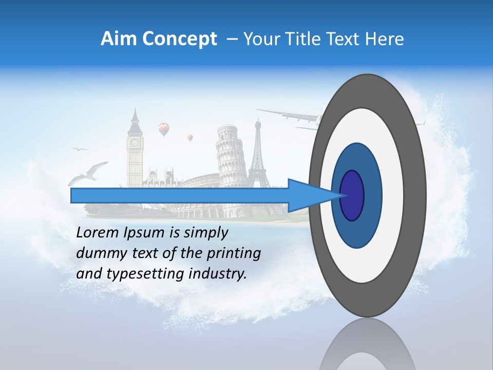 Landmark Australia Africa PowerPoint Template