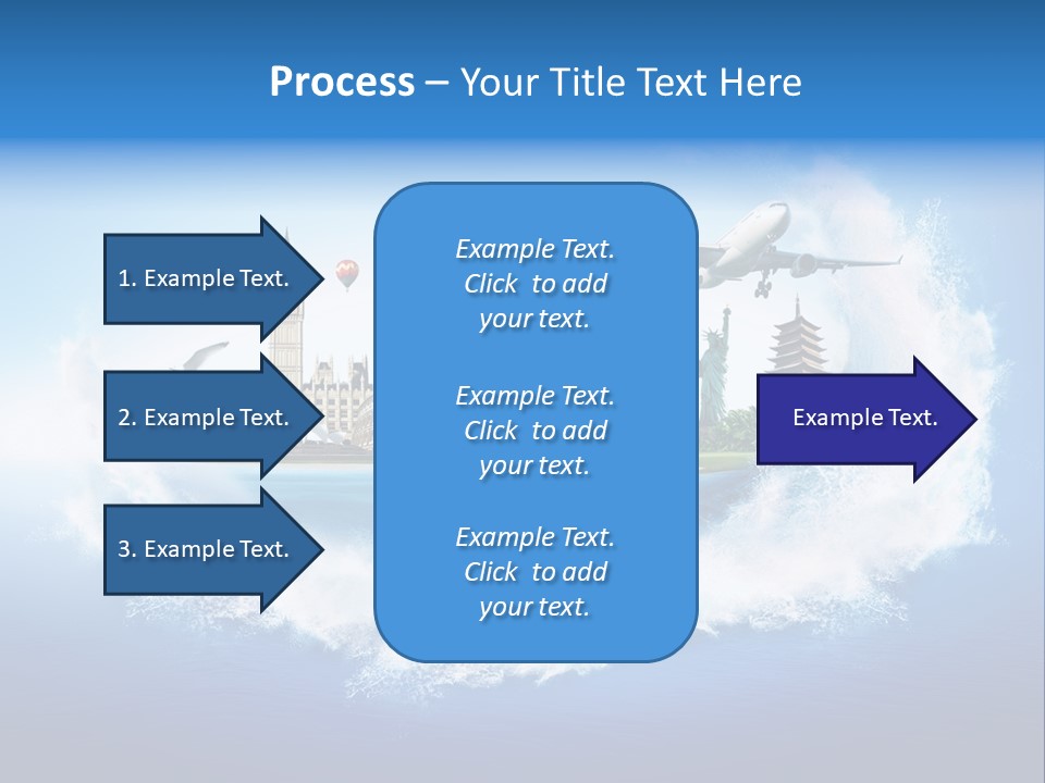 Landmark Australia Africa PowerPoint Template