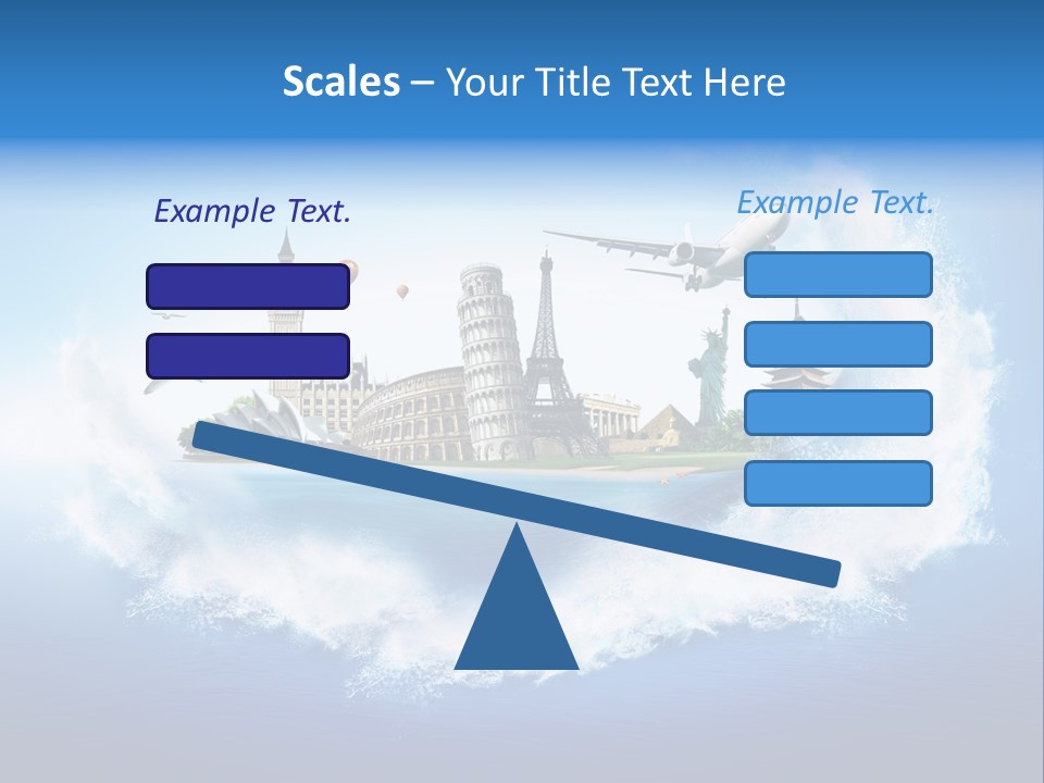 Landmark Australia Africa PowerPoint Template