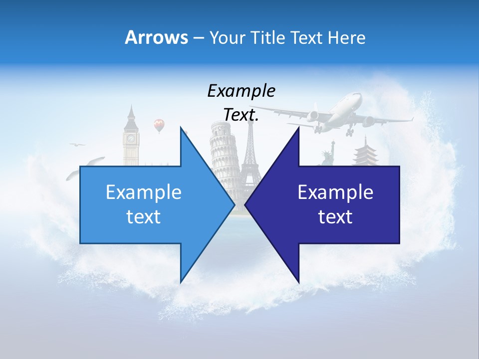 Landmark Australia Africa PowerPoint Template