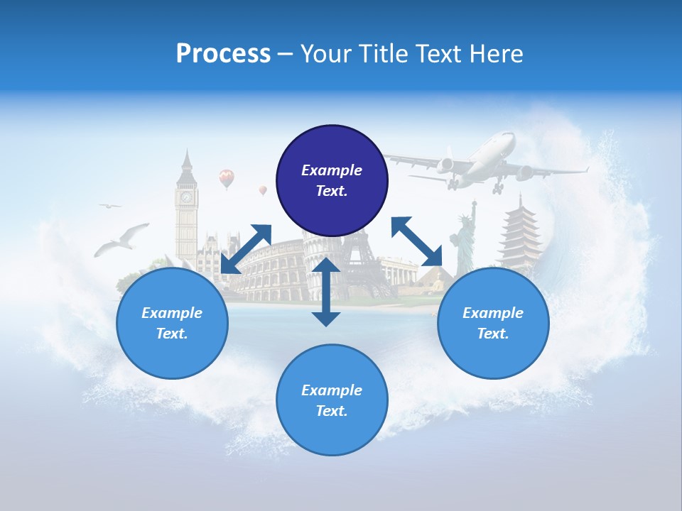 Landmark Australia Africa PowerPoint Template