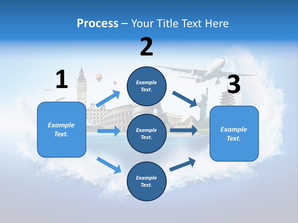 Landmark Australia Africa PowerPoint Template