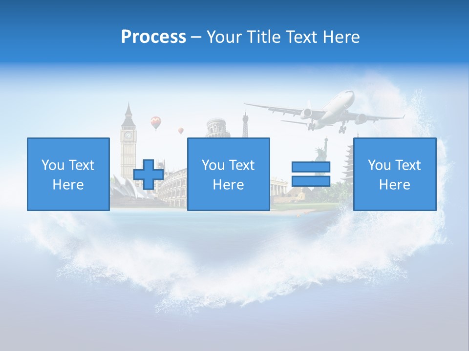 Landmark Australia Africa PowerPoint Template