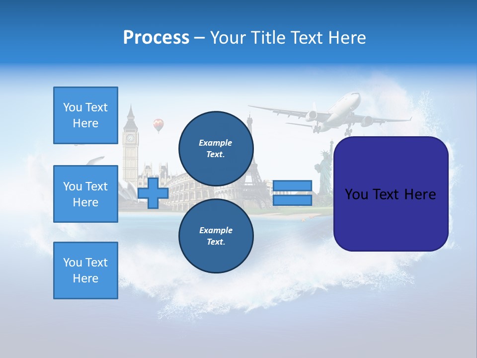 Landmark Australia Africa PowerPoint Template