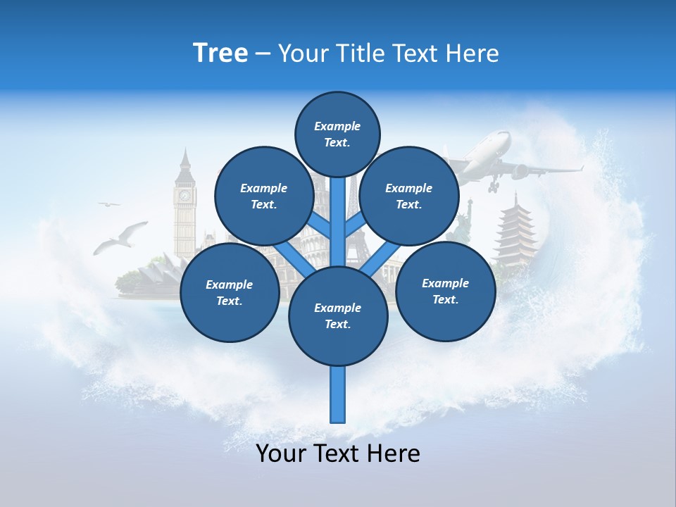Landmark Australia Africa PowerPoint Template