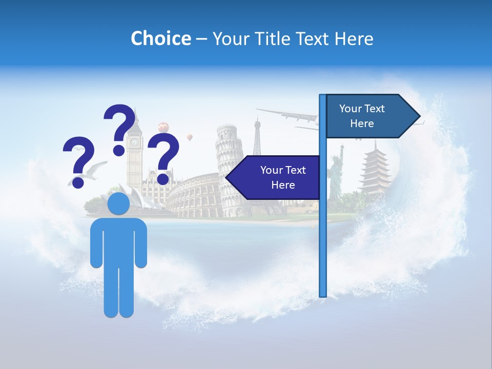 Landmark Australia Africa PowerPoint Template