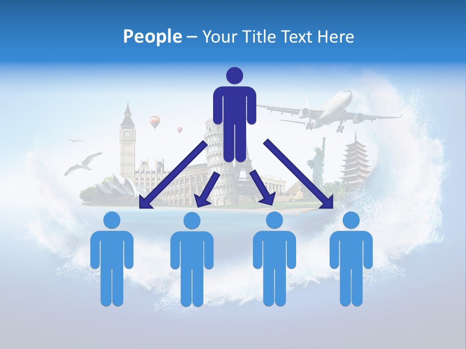 Landmark Australia Africa PowerPoint Template