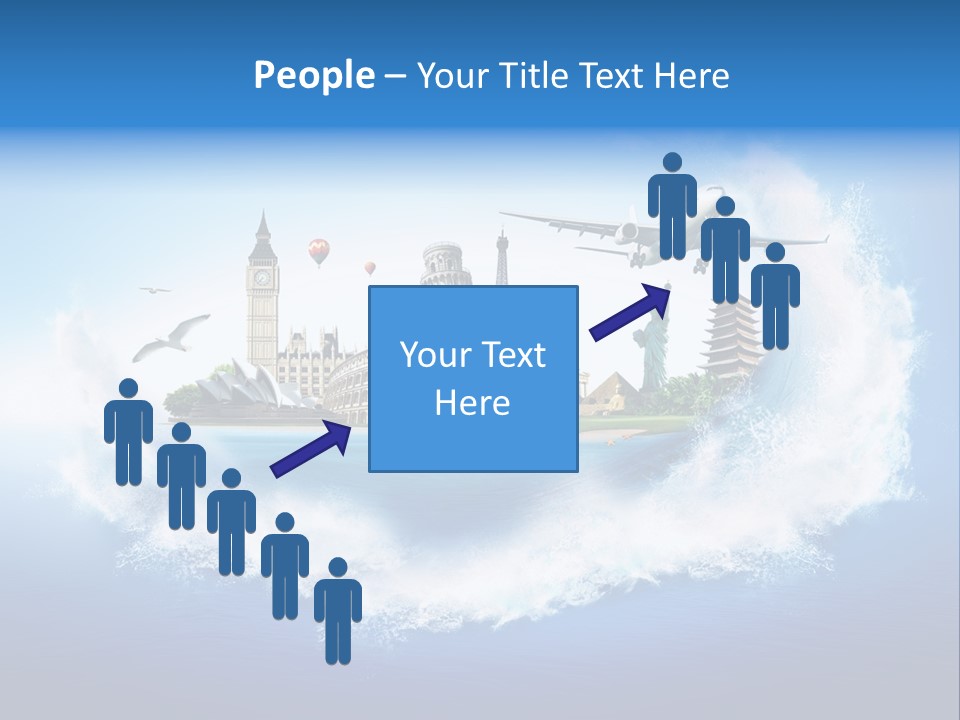 Landmark Australia Africa PowerPoint Template