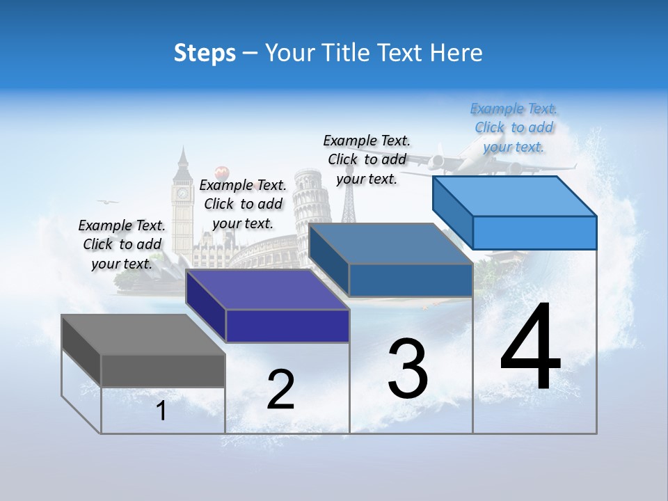 Landmark Australia Africa PowerPoint Template