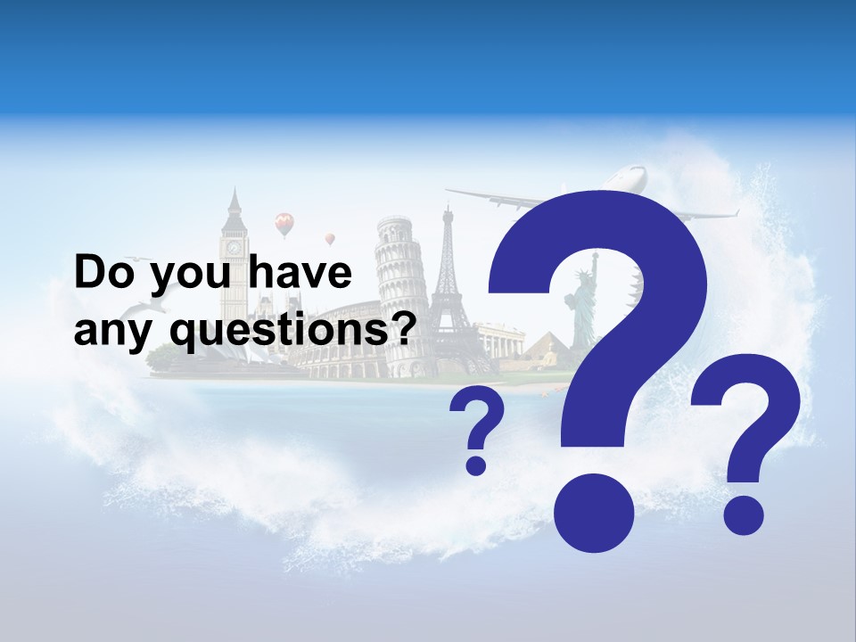 Landmark Australia Africa PowerPoint Template