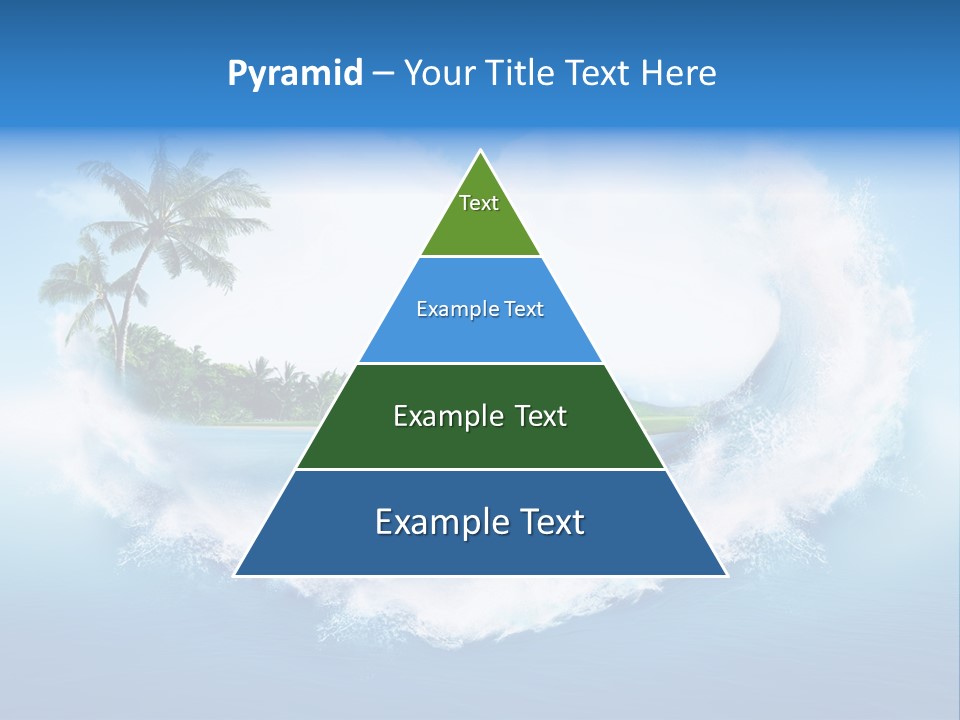 Palm Green Ocean PowerPoint Template