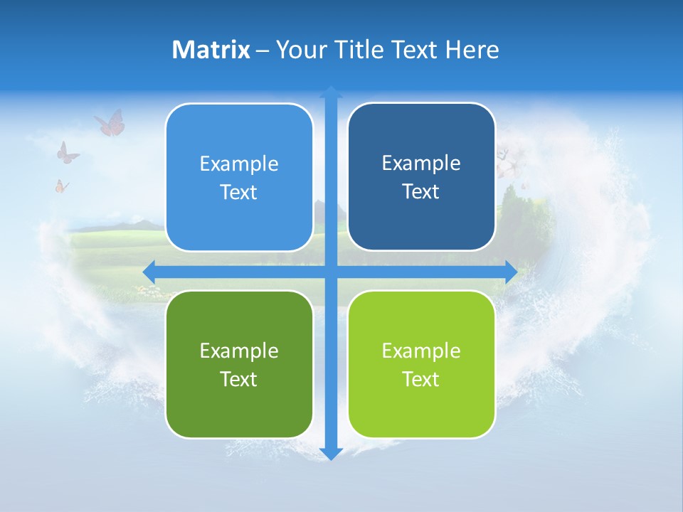 Sea Ocean Vacation PowerPoint Template