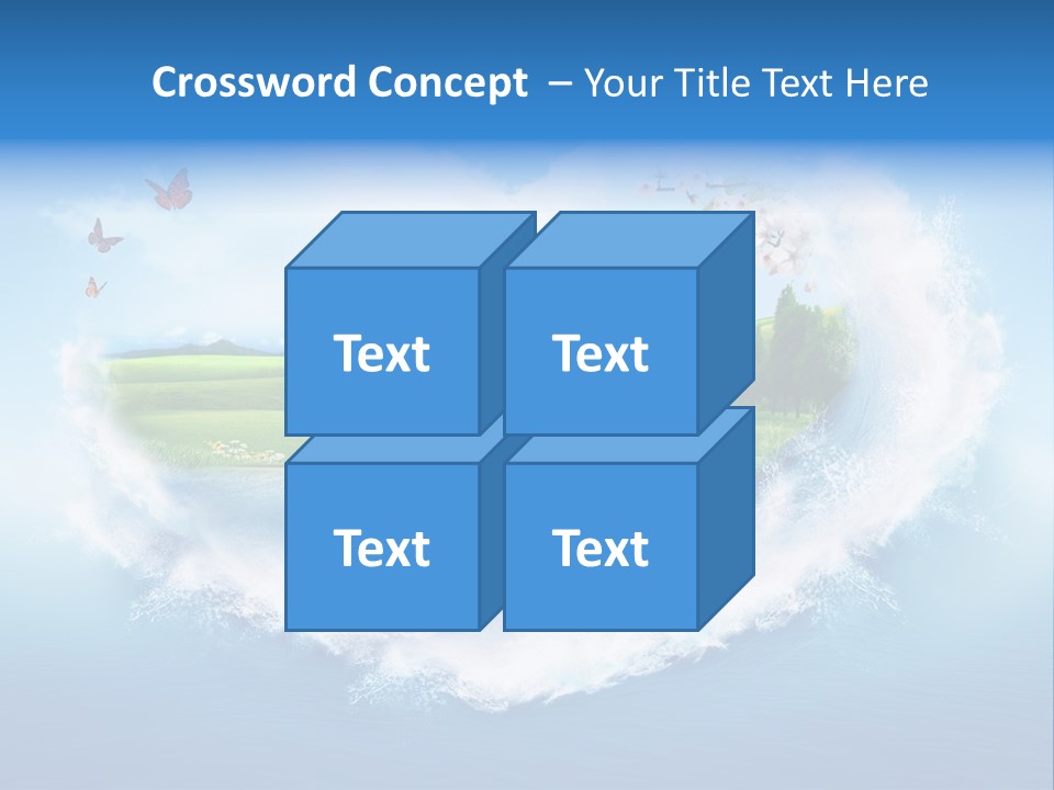 Sea Ocean Vacation PowerPoint Template