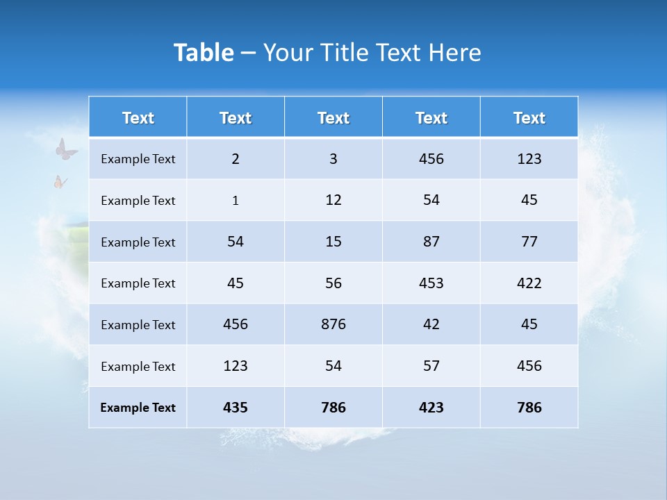 Sea Ocean Vacation PowerPoint Template