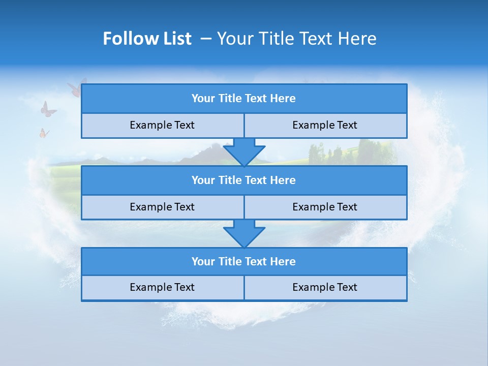 Sea Ocean Vacation PowerPoint Template