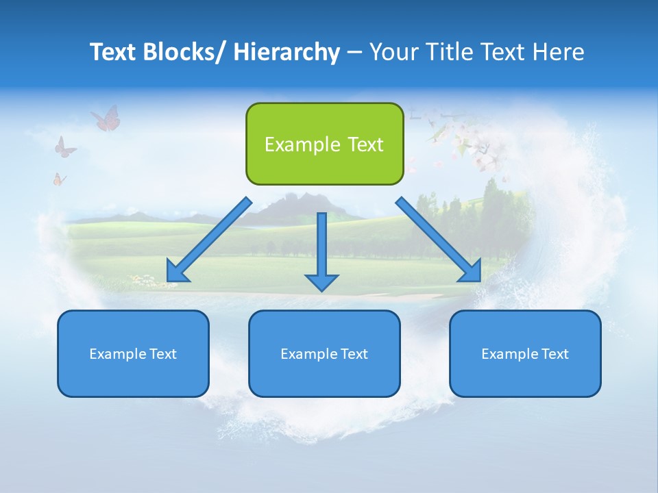 Sea Ocean Vacation PowerPoint Template