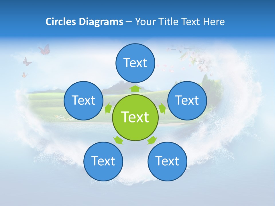 Sea Ocean Vacation PowerPoint Template