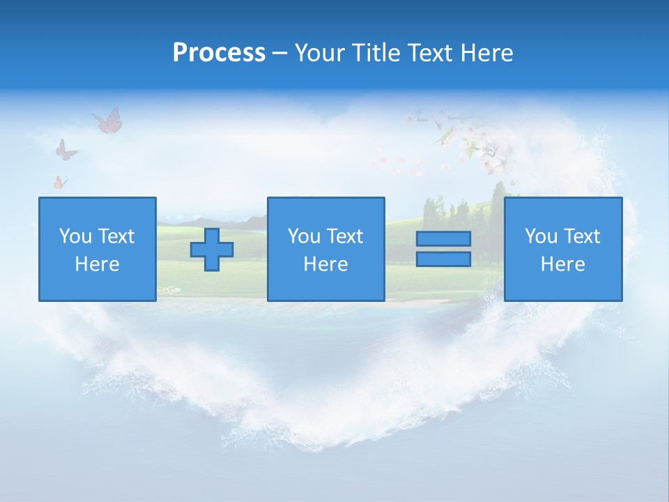 Sea Ocean Vacation PowerPoint Template