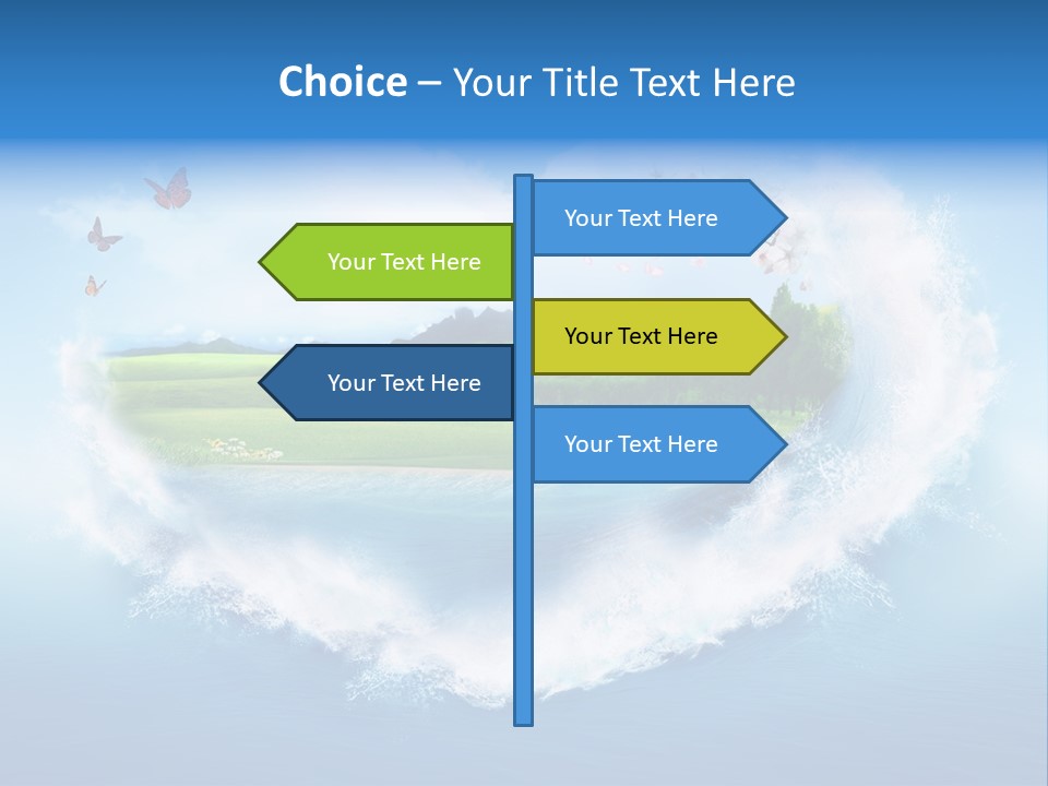Sea Ocean Vacation PowerPoint Template