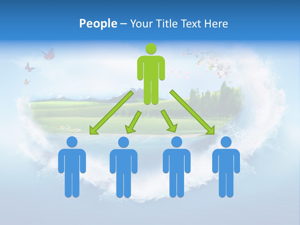 Sea Ocean Vacation PowerPoint Template