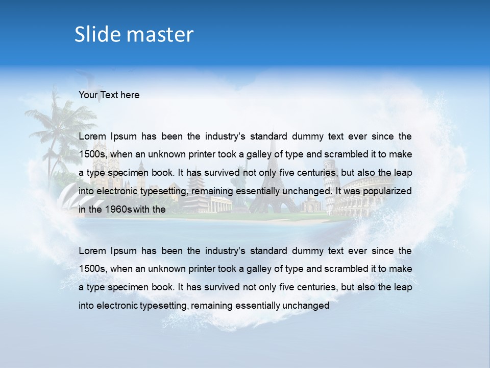 Coliseum Europe Business PowerPoint Template