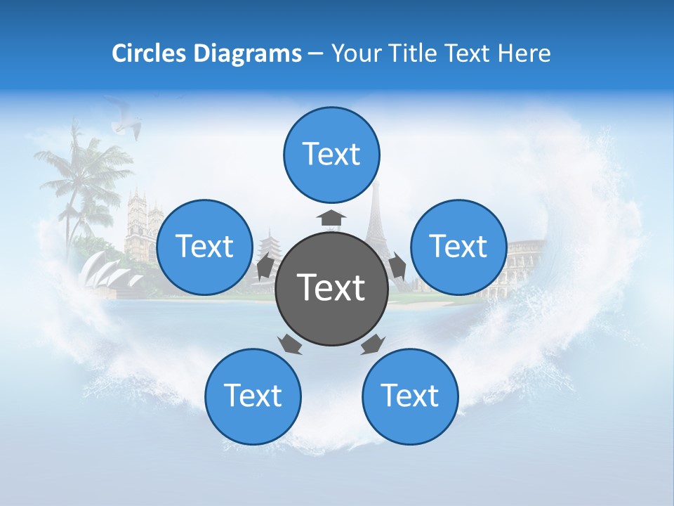 Coliseum Europe Business PowerPoint Template