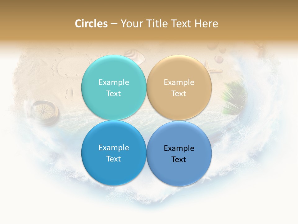 Banner Abstract Leaf PowerPoint Template