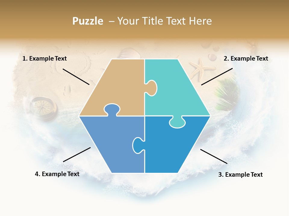 Banner Abstract Leaf PowerPoint Template
