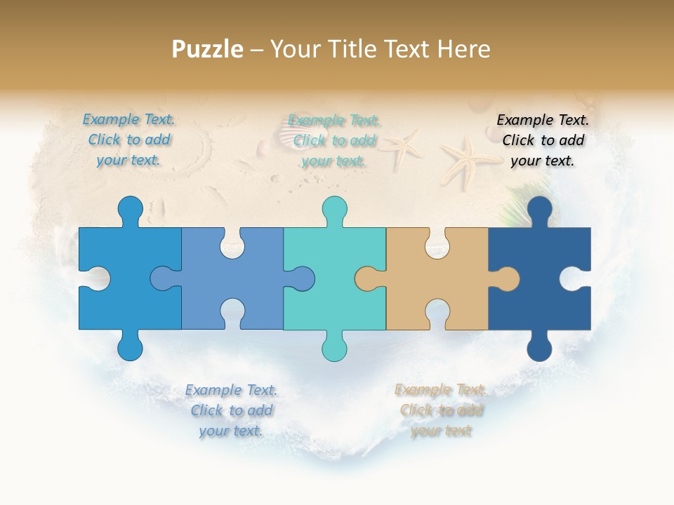 Banner Abstract Leaf PowerPoint Template