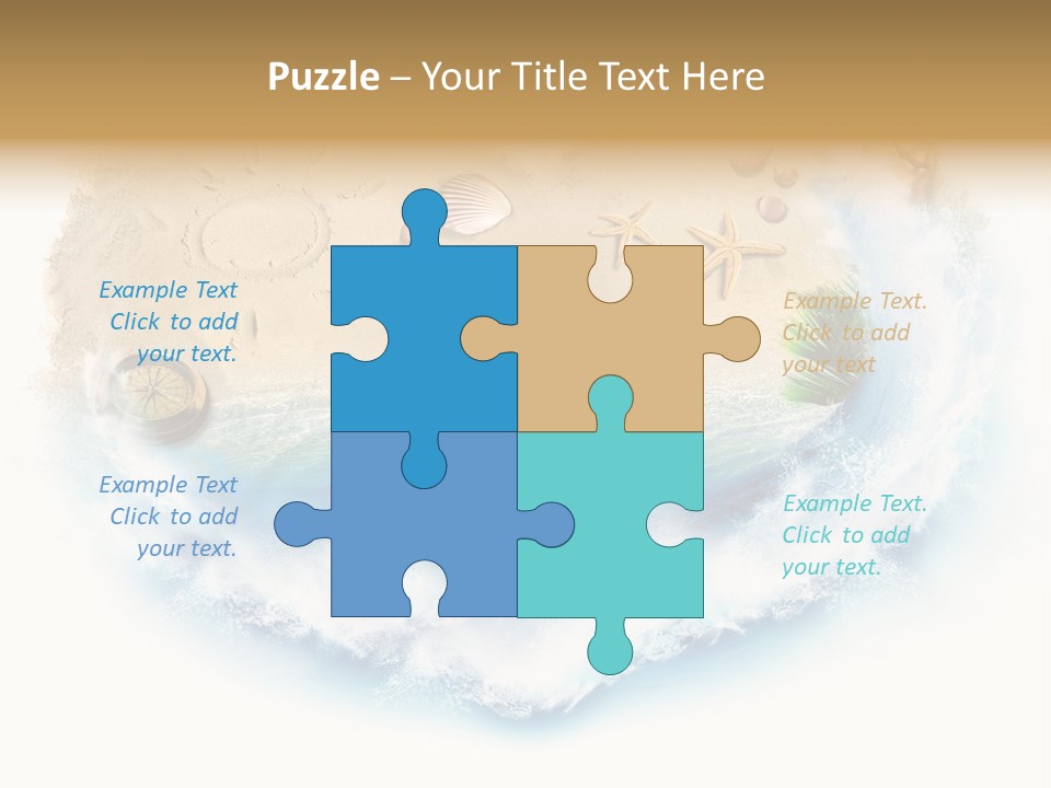 Banner Abstract Leaf PowerPoint Template