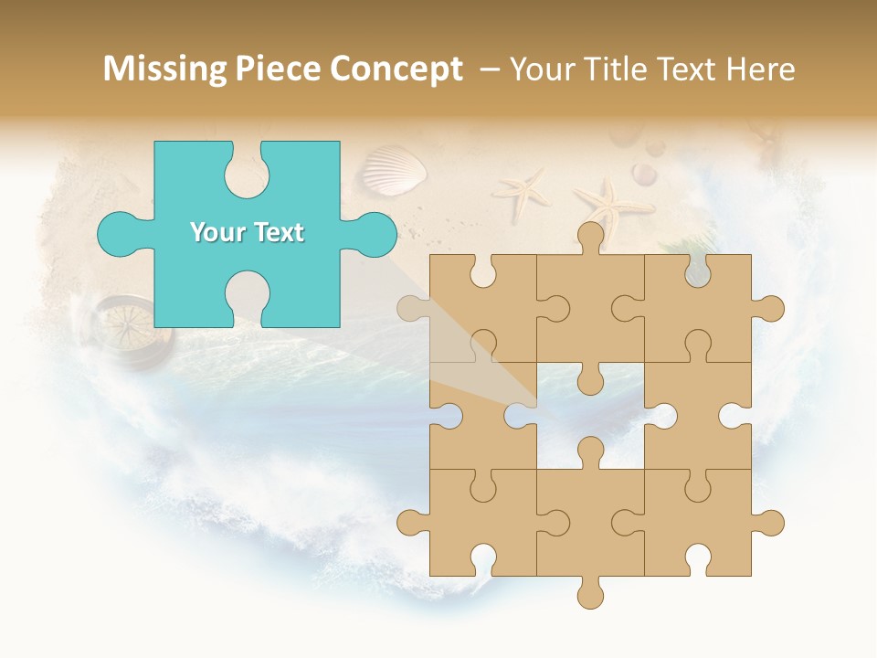 Banner Abstract Leaf PowerPoint Template
