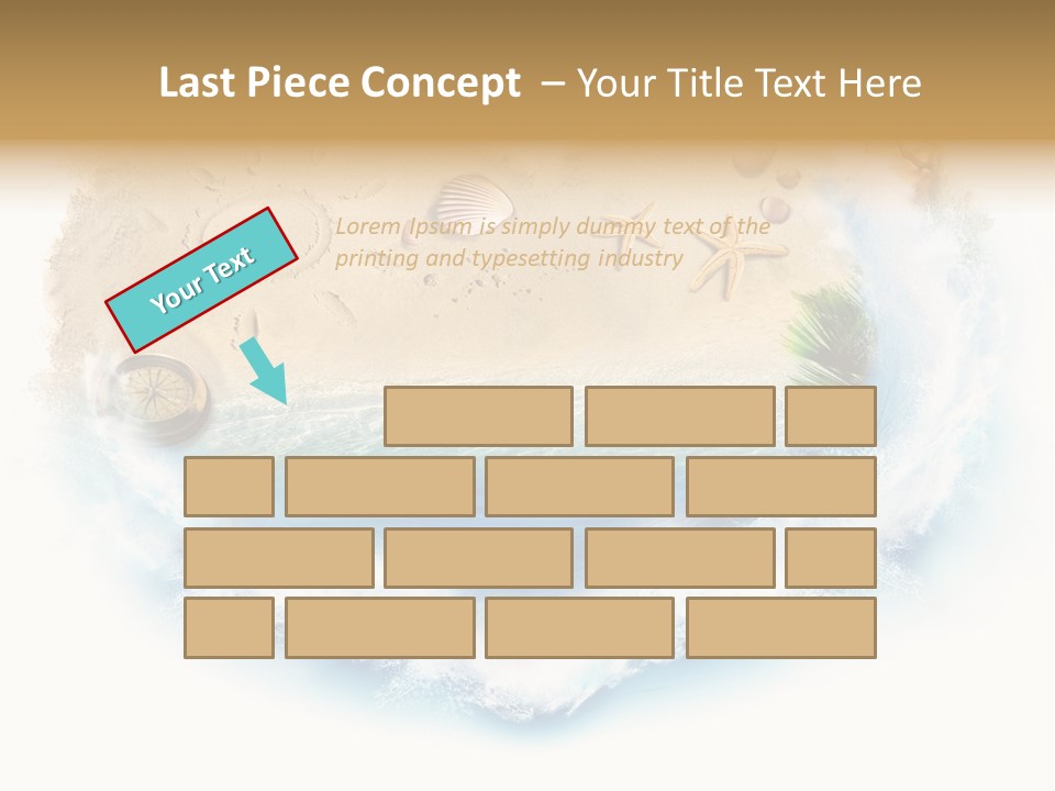 Banner Abstract Leaf PowerPoint Template