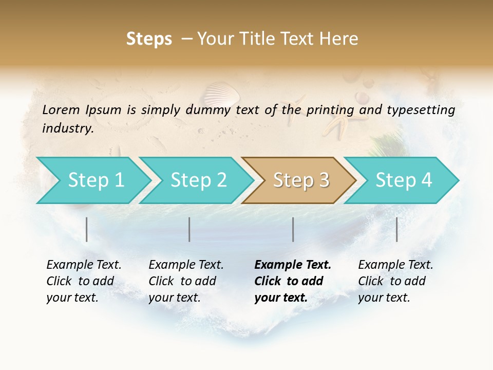 Banner Abstract Leaf PowerPoint Template