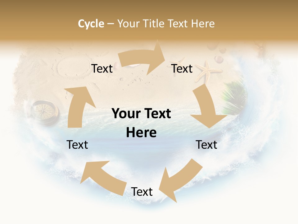 Banner Abstract Leaf PowerPoint Template