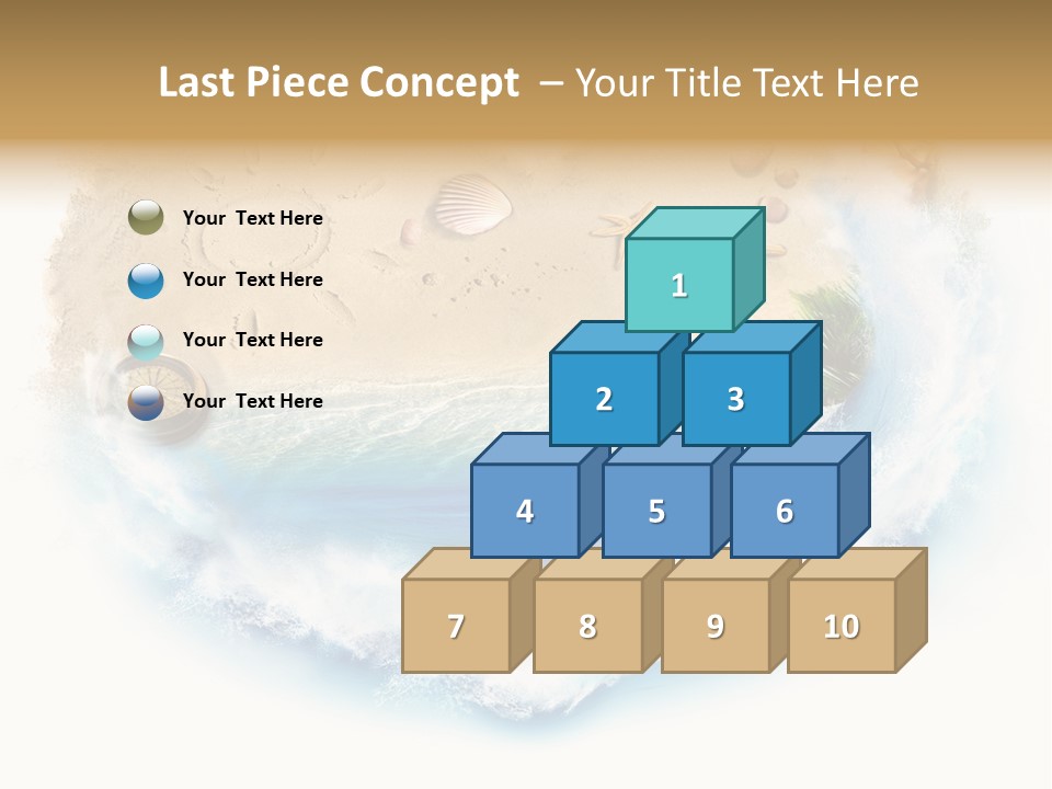 Banner Abstract Leaf PowerPoint Template