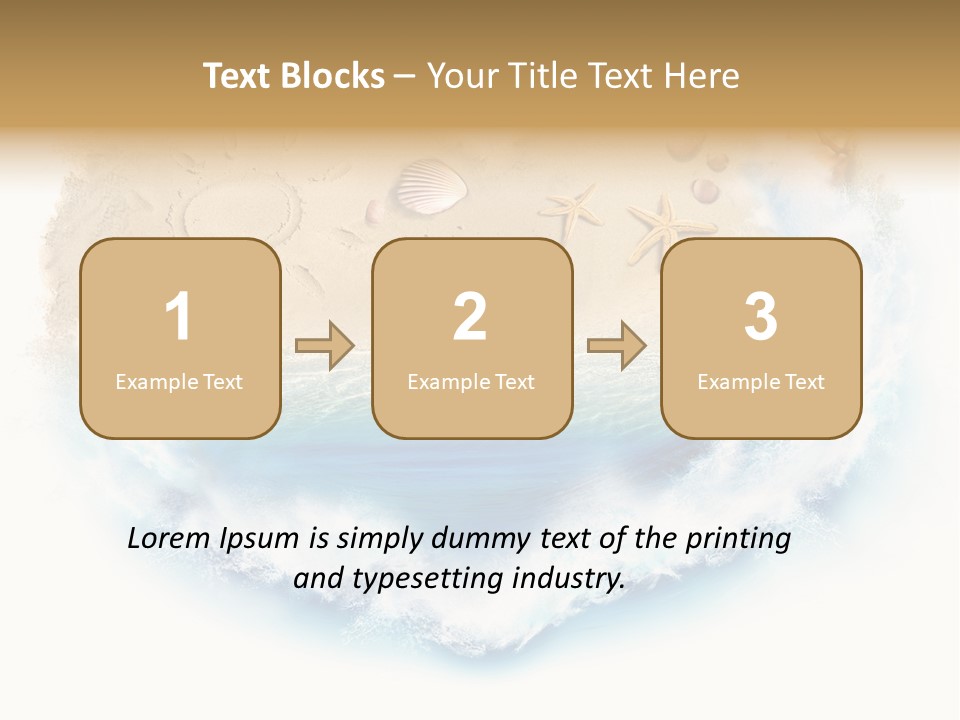 Banner Abstract Leaf PowerPoint Template