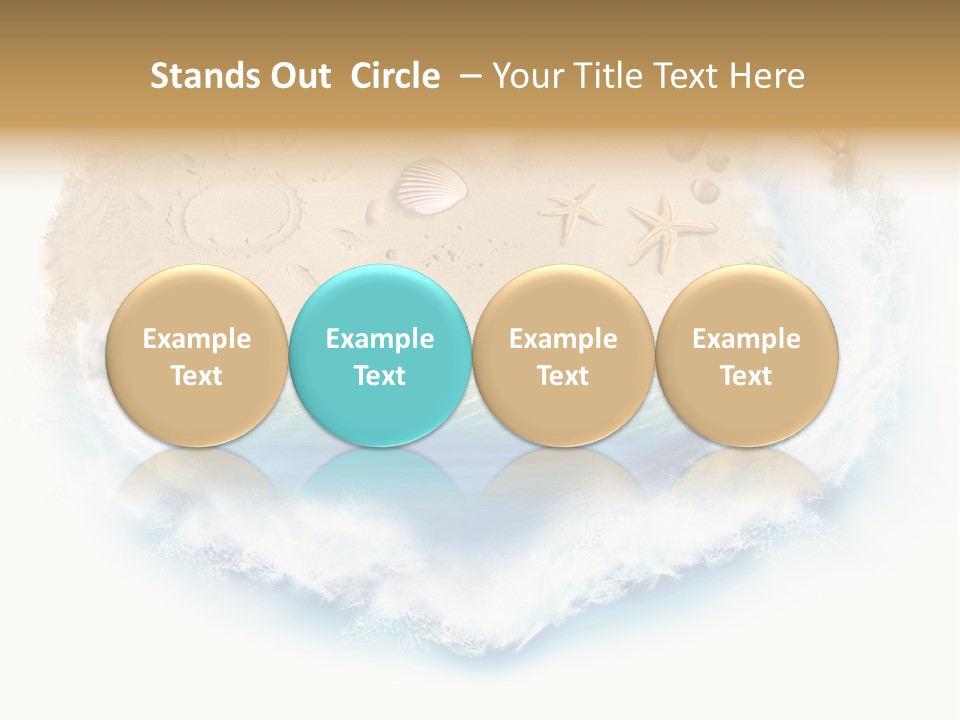 Banner Abstract Leaf PowerPoint Template