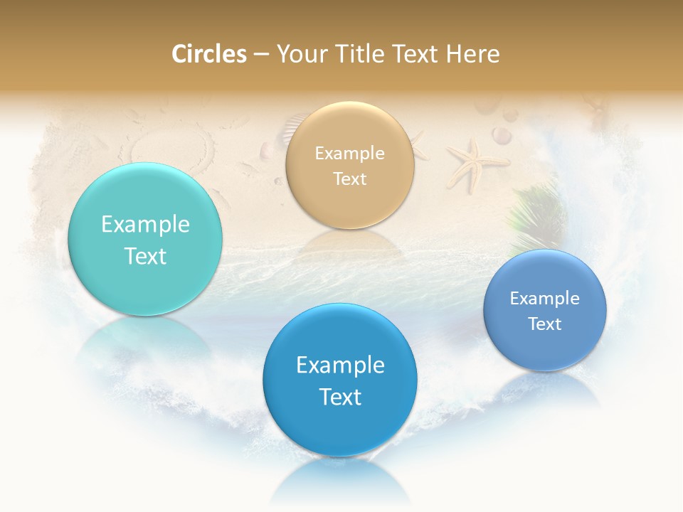 Banner Abstract Leaf PowerPoint Template